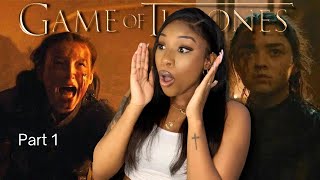 **Part 1/2* The White Walker Battle !! 🧟‍♂️❄️ *GAME OF THRONES* (8x3 Reaction)