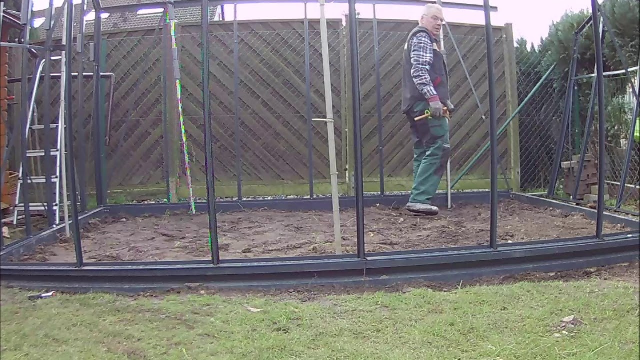 Aufbau eines Beckmann Gewächshauses ohne Hilfe YouTube