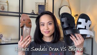 HERMES Sandals Comparison • Oran VS Chypre  •  Watch this before you buy!丨 Roma D.C.