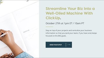 Streamline Your Biz Into a Well-Oiled Machine With ClickUp