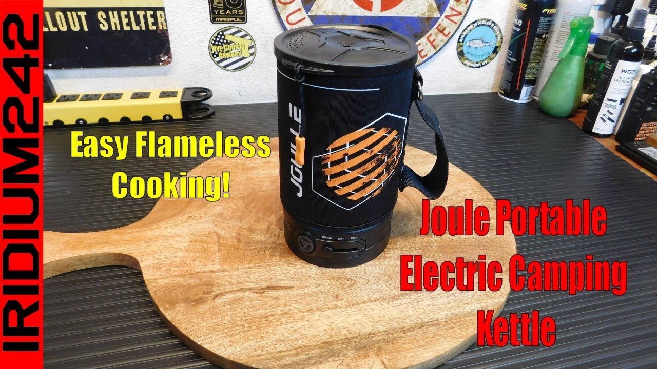 STOKE VOLTAICS Joule Portable Electric Camping Kettle! 