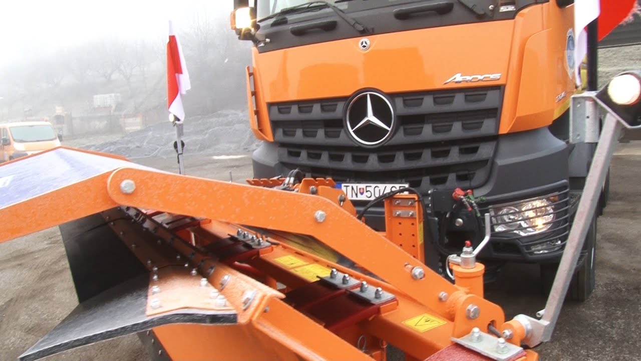 Zimná údržba s novou technikou