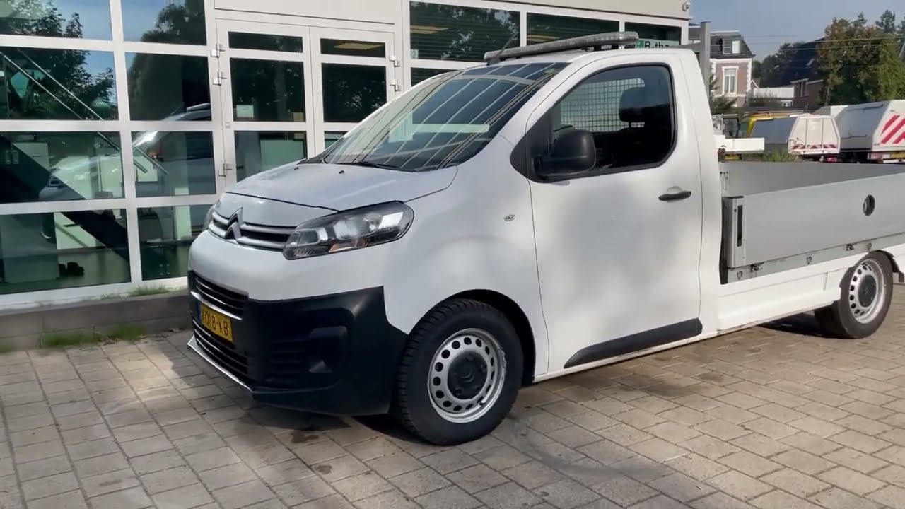 Sold!!! Citroen Jumpy 2.0 Blue HDI 120 PICKUP EURO6 AIRCO V-078-KB