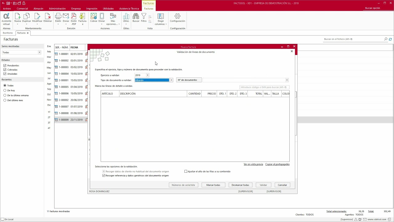 FACTUSOL 6 Facturación automatica de albaranes