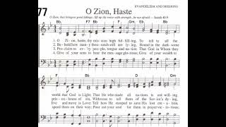 Information 77 O Zion, Haste - TENOR Practice Guide Update