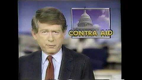3/23/1987 ABC News Brief "Ted Koppel" "Car Bomb in West Germany" "Aid to the Contras"