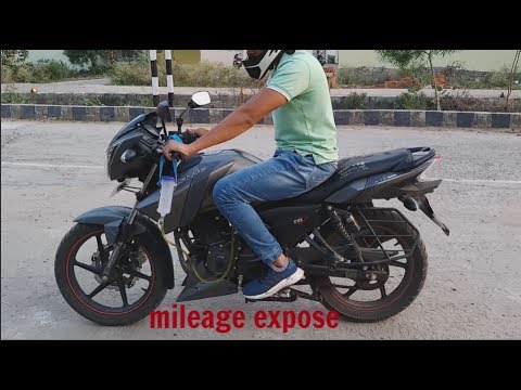 Tvs Apache Rtr 160 Real Mileage Test Youtube