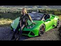 💚 24 ore con Lamborghini Huracán Evo Spyder: che bestia! [4K]