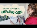 HOW TO USE A TUFTING GUN | & other tips for making a rug