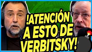 INFO B0MBA DE NAVARRO "Miren lo que está diciendo Verbitsky!"