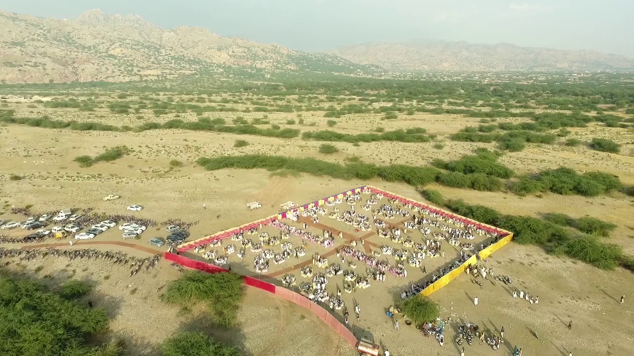 Beautiful scenes of Dhokri by drone