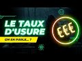 Le taux dusure