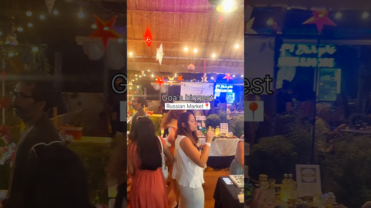 Russian Market in Goa 