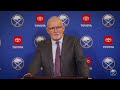 "Didn't Take Advantage Of Opportunities" | Lindy Ruff After 5-2 Loss To Detroit | Buffalo Sabres