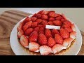 How to make strawberry tart / delicious dessert