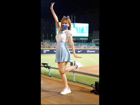 4K縦動画 秀秀子（Emily）Fubon Angels 富邦悍將啦啦隊 新莊棒球場 2022/06/05【台湾チアTV】