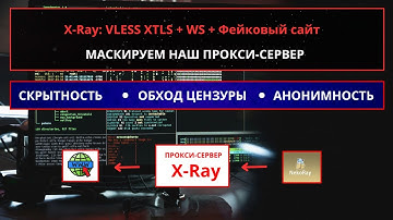 X-Ray VLESS XTLS + WebSocket: настройка прокси с фейковым сайтом и обходом блокировок
