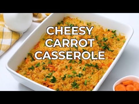 Carrot Cheese Cracker Recipe