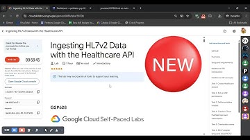 Ingesting HL7v2 Data with the Healthcare API || #GSP628 || #2025 Solution