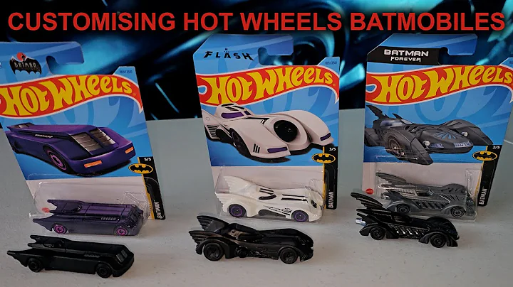 Customising Hot Wheels Batmobiles