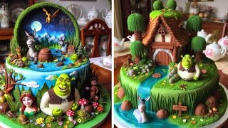 💚 Shrek Cake 🎂 – A Swamp-tastic Treat for All Ages!