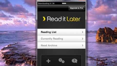 How to use Read It Later on your iPhone