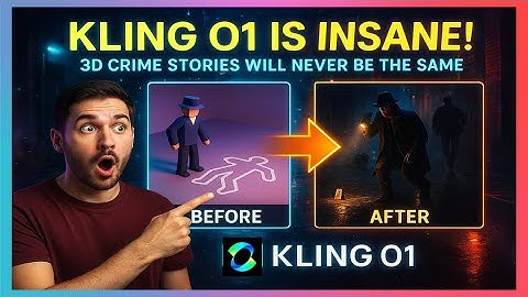 Kling O1 Is Insane: The New AI Tool Changing 3D Crime Story Videos Forever!