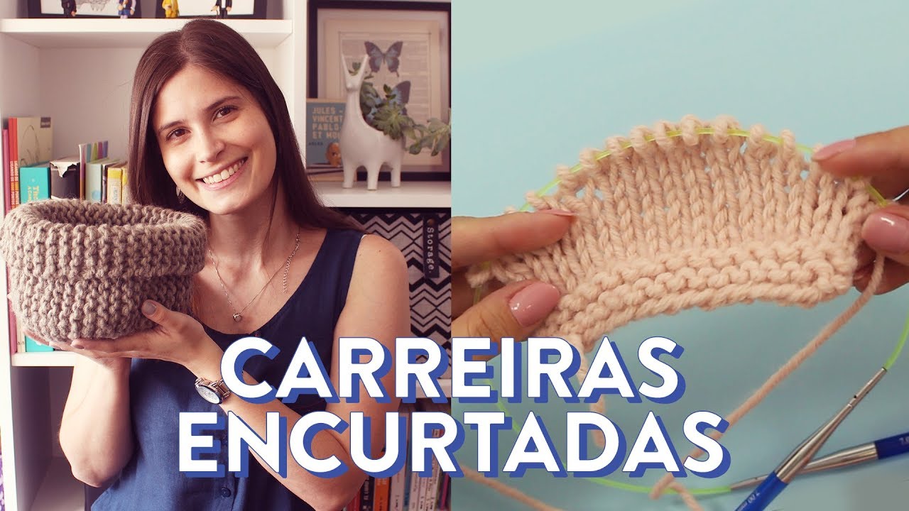 Como tricotar CARREIRAS ENCURTADAS | método alemão | TÉCNICAS DE TRICÔ #2
