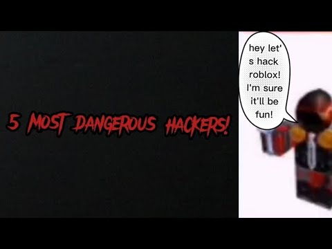 Roblox most dangerous hackers!👨‍💻 