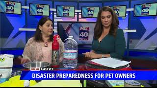Ask a Vet: Disaster Preparedness for Pets
