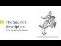 The Canterbury Tales Quiz