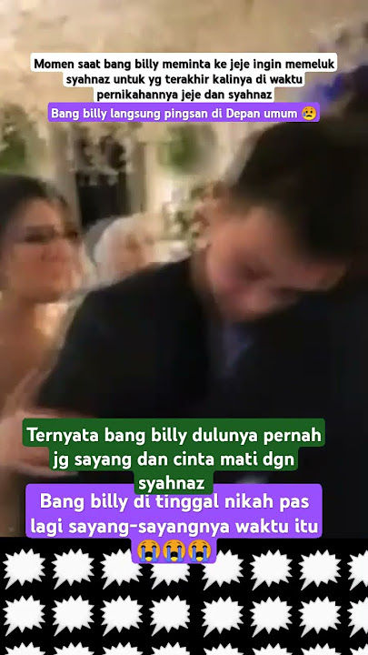 billy pingsan di acara pernikahan syahnaz waktu itu#billysyahputra#shortfeed#shorts