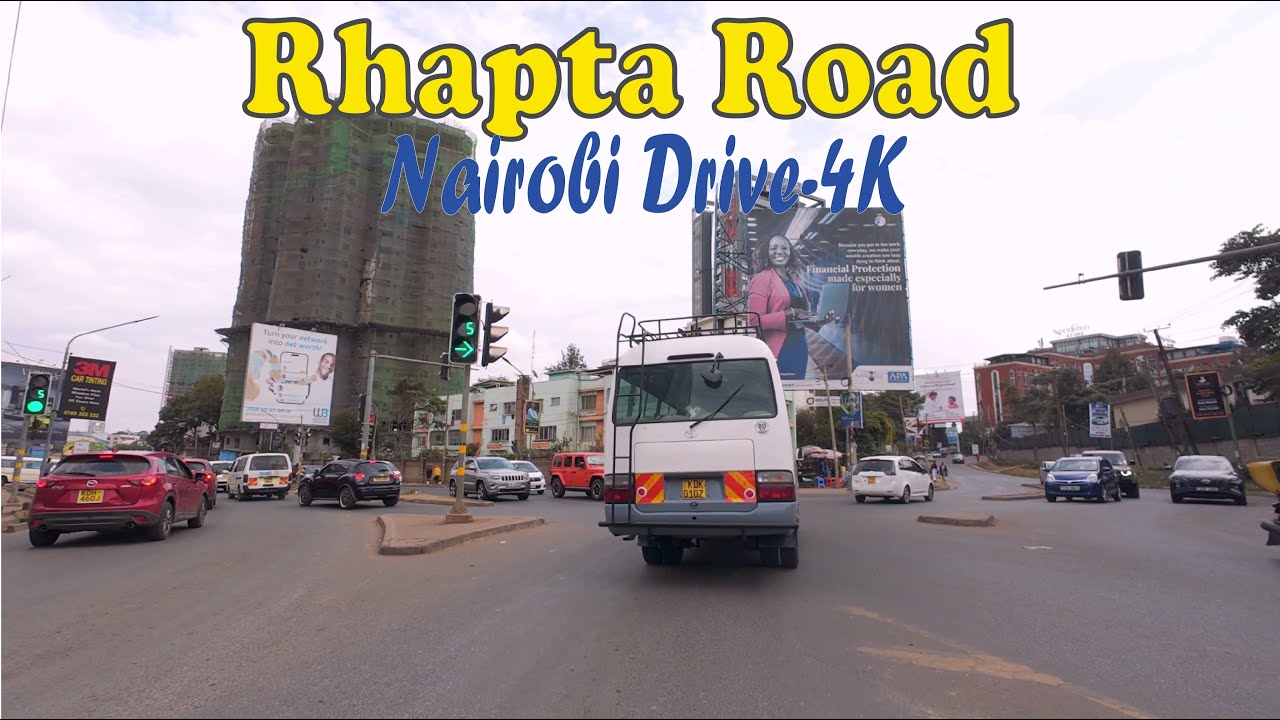 Exploring Rhapta Road | Peaceful Drive in Westlands Nairobi