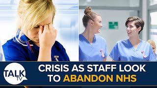 NHS Crisis As Staff Look To Abandon Health Service