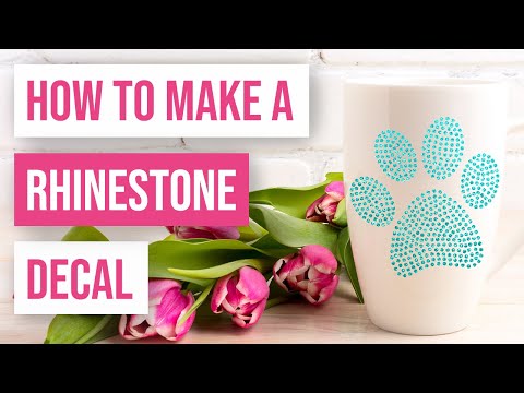 💎 How to Make a Rhinestone Decal