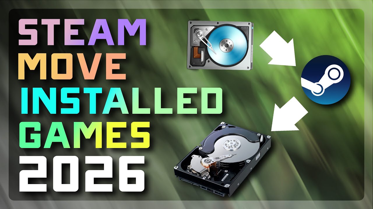 How To Move Steam Games To Another Drive 2026 Without Or 