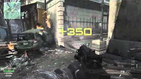 Multi-kill MP9 MW3