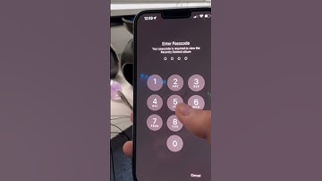 Lock hidden photos in iPhone.  || IPhone Tricks ||