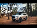Budget Overland Gear that DOESNT SUCK | 25+ Products (With Links!)