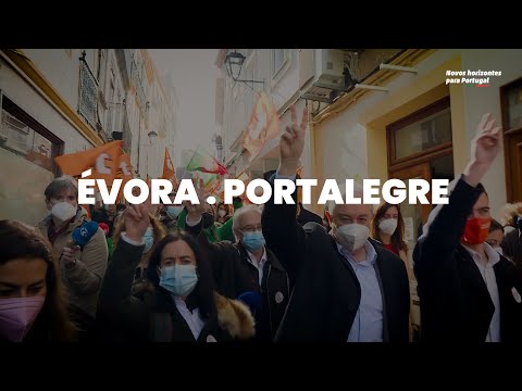 Évora e Portalegre Legislativas 2022 - Novos Horizontes para Portugal