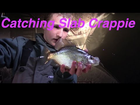 How To Ice Fish For River Crappie 