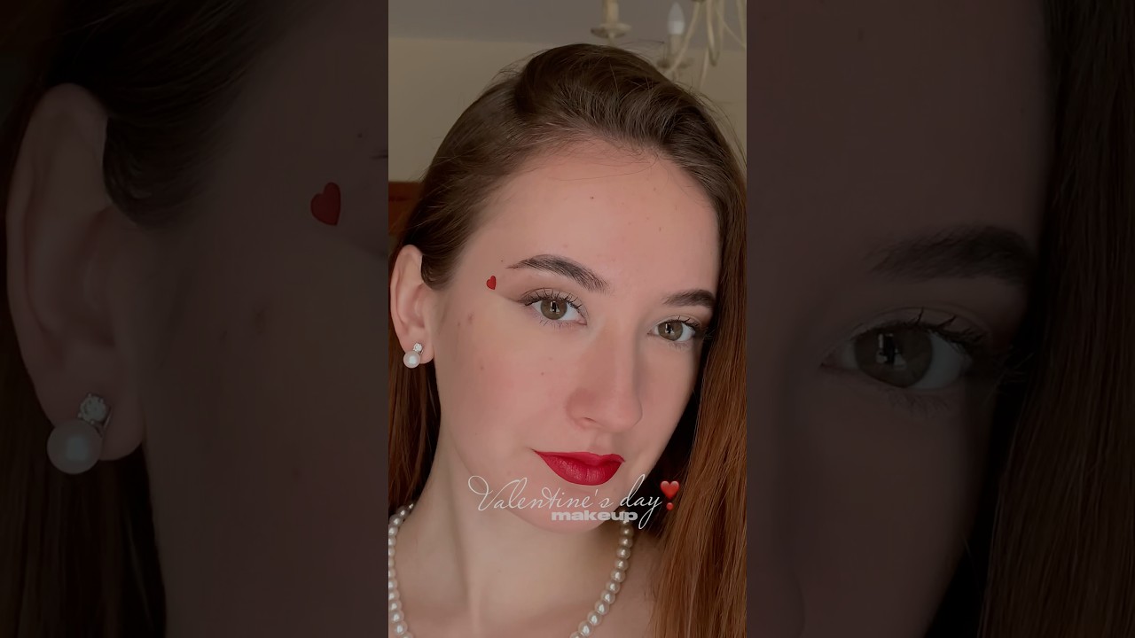 Туториал макияжа на 14 февраля #бьюти #бьютиблог #бьютиблоггер #бьютисекреты #бьютиканал #макияж