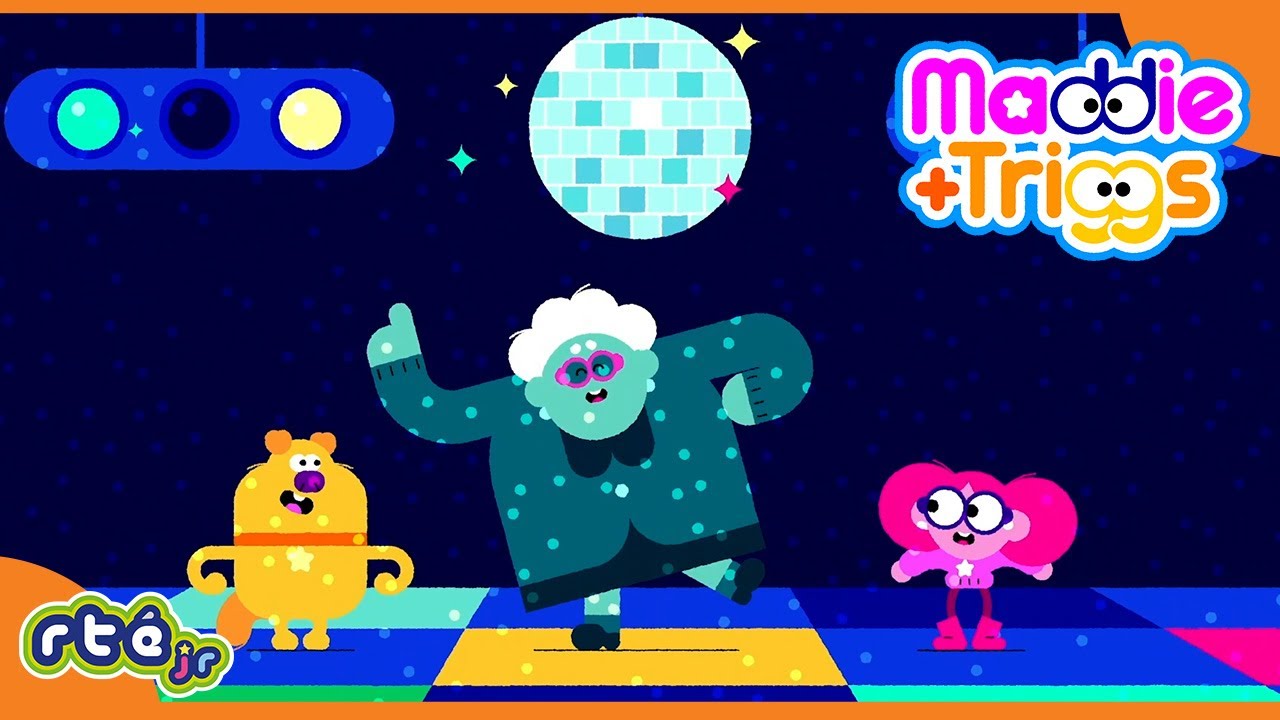 Meet the Super Funky Granny Who Drives a Disco Train! 🎶 | Maddie