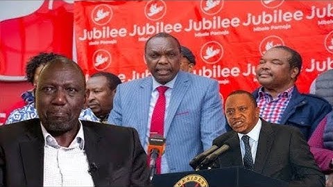 RUTO IN TEARS AS UHURU SPORKS PERSON KIONI ENDORSES MATIANGI AND LECTURES RUTO FIR ARRESTING GEN Z!!