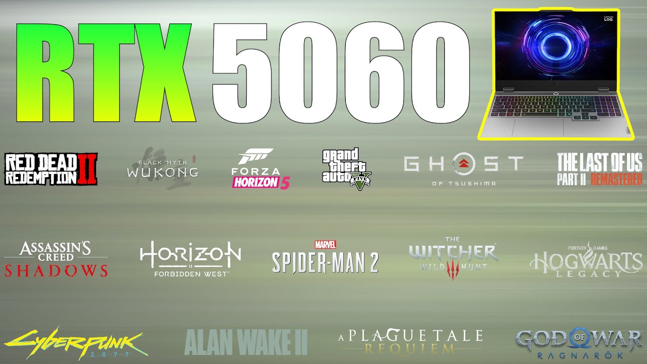 RTX 5060 Laptop : 15 Games Tested - is it Worth Buying?