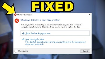 fix windows detected a hard disk problem in Windows 7/8/10/11