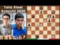 Non Ho Sentito La Campana! - Caruana vs Anand | Tata Steel Chess 2020