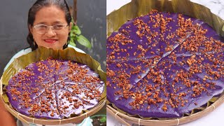 Sa 2 Cups na Giniling na Malagkit na Bigas May Ube Kalamay na Kayo! | Precy Meteor