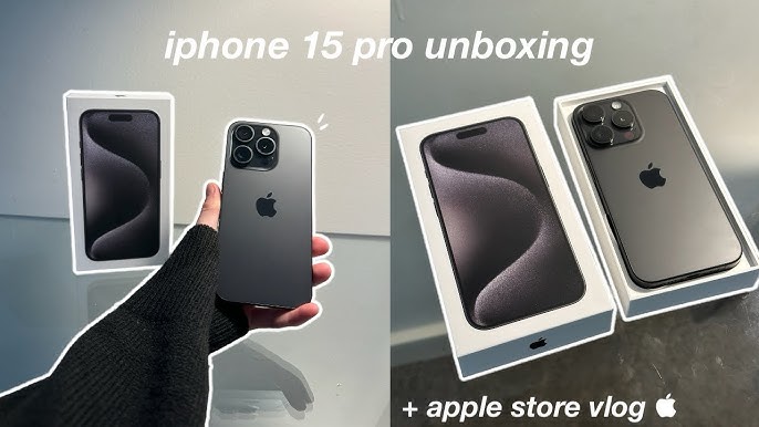 Brand New iPhone 15 Pro Max Original Color Titanium Unboxing🔥  #iphone15promax #unboxing #reels #explore #techwaqar_12