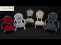 DIY- Miniature Chairs Tutorial- Air dry polymer clay